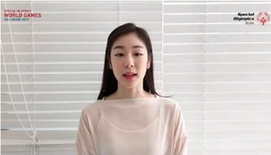 김연아가 함께 응원한 2019 아부다비 스페셜 올림픽